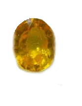 Yellow sapphire canary-yellow BTYS112GSM by Brahmatells