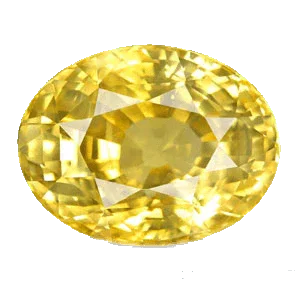 Yellow sapphire oval BTYS110GSM by Brahmatells