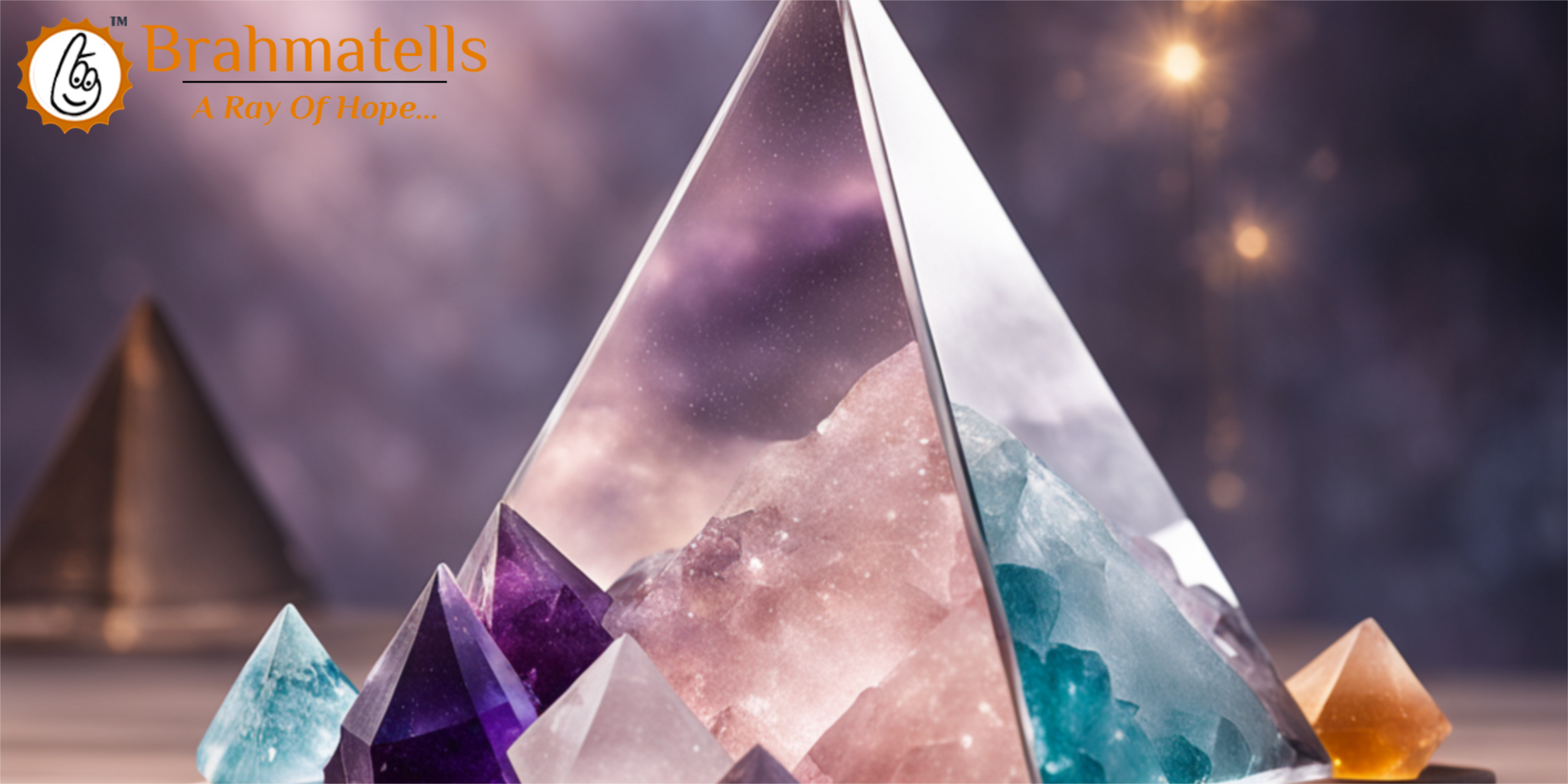 Buy Crystal Pyramids Online | Positive Energy & Balance | Brahmatells