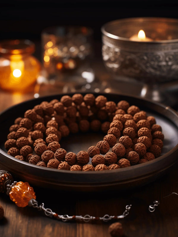 10 Mukhi Rudraksha Mala - Ultimate Shield of Lord Vishnu | Brahmatells - BrahmatellsStore