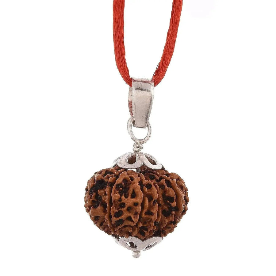 11 Mukhi Rudraksha Silver Pendant - Power of Ekadasha Rudra | Brahmatells by Brahmatells