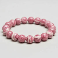 Natural Rhodochrosite Bracelet by Brahmatells by Brahmatells