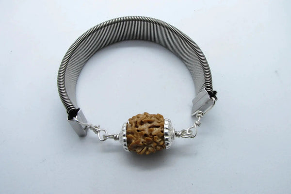 2 Mukhi Rudraksha Bracelet - Harmony & Balance | Brahmatells by Brahmatells