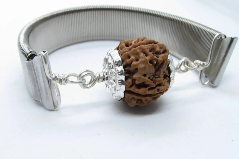 4 Mukhi Rudraksha Bracelet for Knowledge & Creativity | Brahmatells by Brahmatells