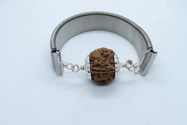 4 Mukhi Rudraksha Bracelet for Knowledge & Creativity | Brahmatells by Brahmatells