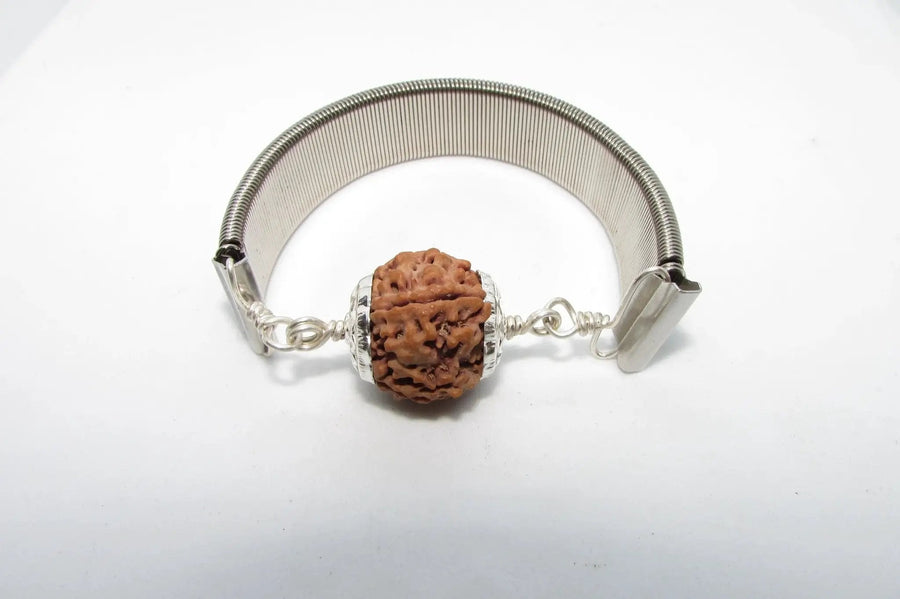 4 Mukhi Rudraksha Bracelet for Knowledge & Creativity | Brahmatells by Brahmatells
