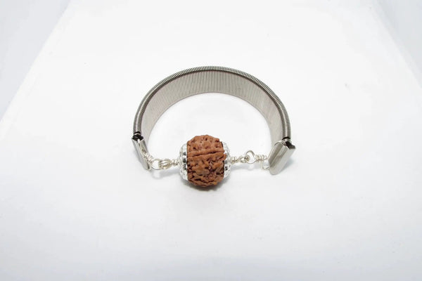 4 Mukhi Rudraksha Bracelet for Knowledge & Creativity | Brahmatells by Brahmatells