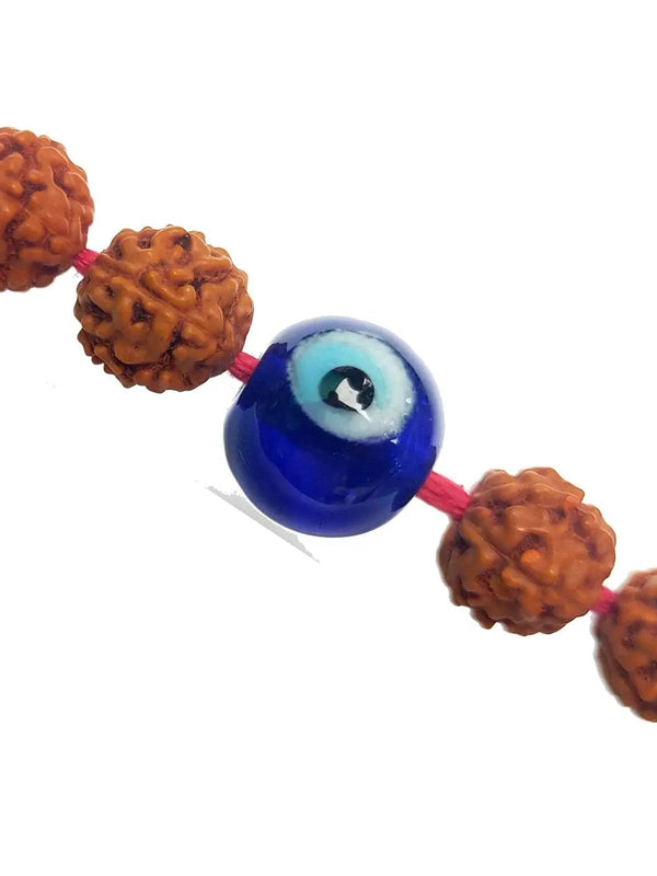 5 Mukhi Rudrasha With Evil Eye Protection by Brahmatells