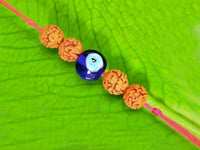 5 Mukhi Rudrasha With Evil Eye Protection by Brahmatells