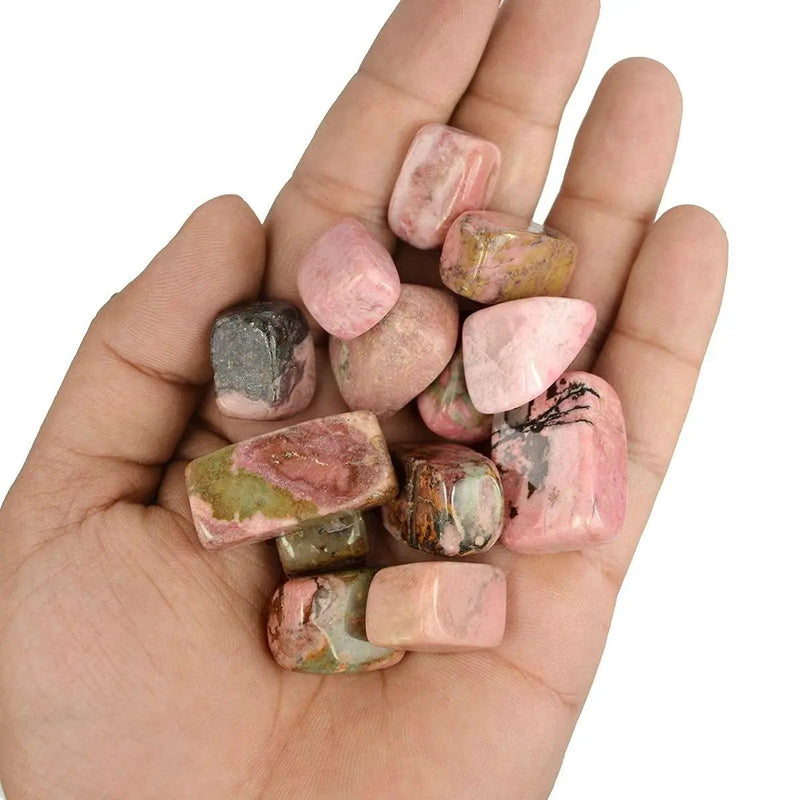 Brahmatells' Natural Rhodochrosite Tumbled Stones by Brahmatells