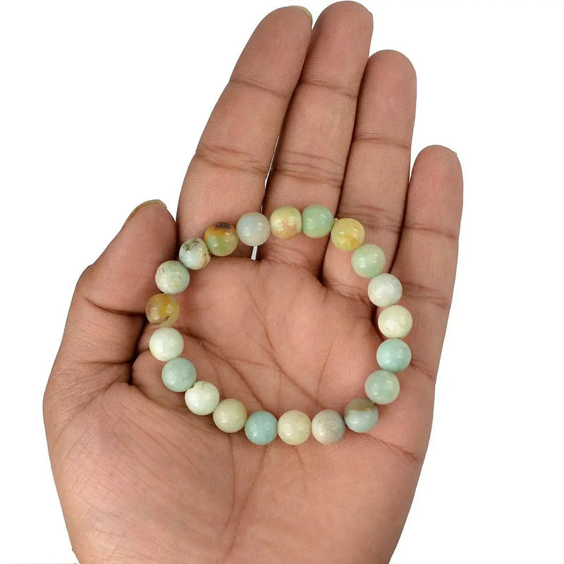 Brahmatells Natural Amazonite Bracelet by Brahmatells