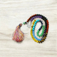 7 Chakra Activation Crystal Mala – Spiritual Balance & Energy Healing by Brahmatells