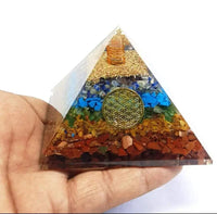 7 Chakra EMF Protection Pyramid Meditation Crystal Healing by Brahmatells