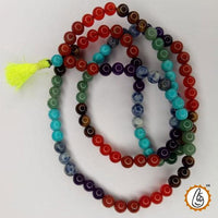 7 Chakra Healing Mala 109 Beads - Balance & Harmony | Brahmatells by Brahmatells