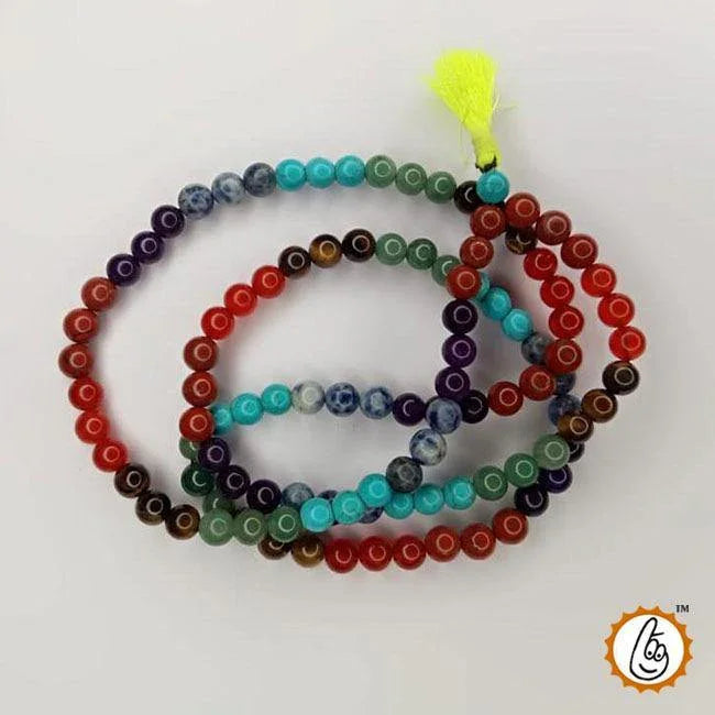 7 Chakra Healing Mala 109 Beads - Balance & Harmony | Brahmatells by Brahmatells