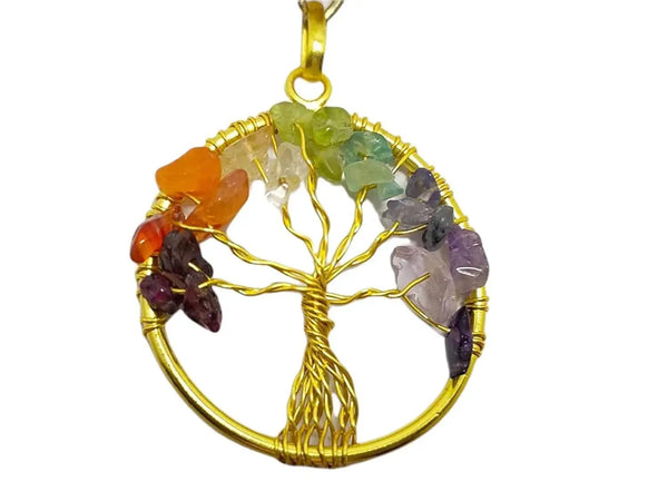 7 Chakra Keychain Tree of life by Brahmatells