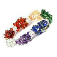 7 Chakra Natural Crystal Healing Bracelet | Brahmatells by Brahmatells