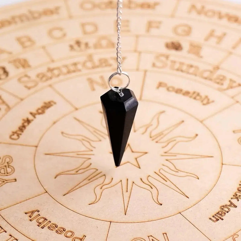 7 Chakra Pendulum Dowser Stone | Crystal Healing by Brahmatells by Brahmatells