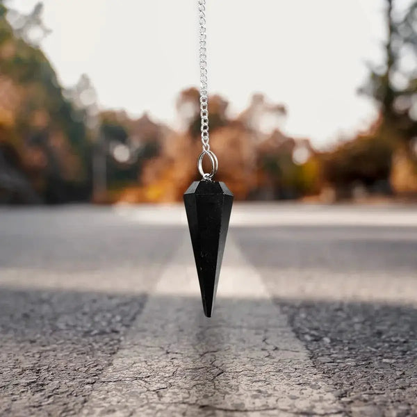 7 Chakra Pendulum Dowser Stone | Crystal Healing by Brahmatells by Brahmatells