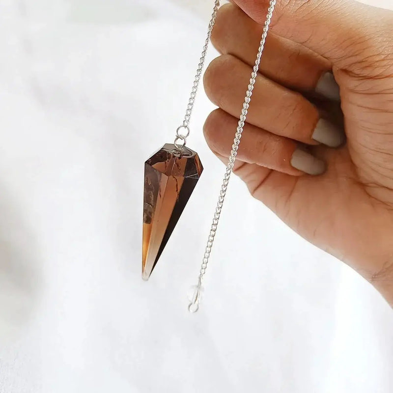 7 Chakra Pendulum Dowser Stone | Crystal Healing by Brahmatells by Brahmatells