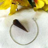 7 Chakra Pendulum Dowser Stone | Crystal Healing by Brahmatells by Brahmatells