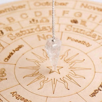 7 Chakra Pendulum Dowser Stone | Crystal Healing by Brahmatells by Brahmatells