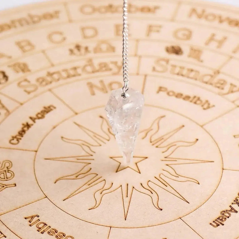 7 Chakra Pendulum Dowser Stone | Crystal Healing by Brahmatells by Brahmatells