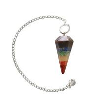 7 Chakra Pendulum Dowser Stone | Crystal Healing by Brahmatells by Brahmatells