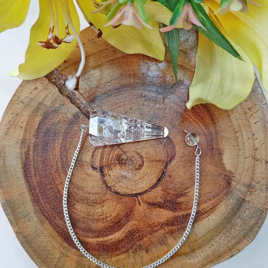 7 Chakra Pendulum Dowser Stone | Crystal Healing by Brahmatells by Brahmatells