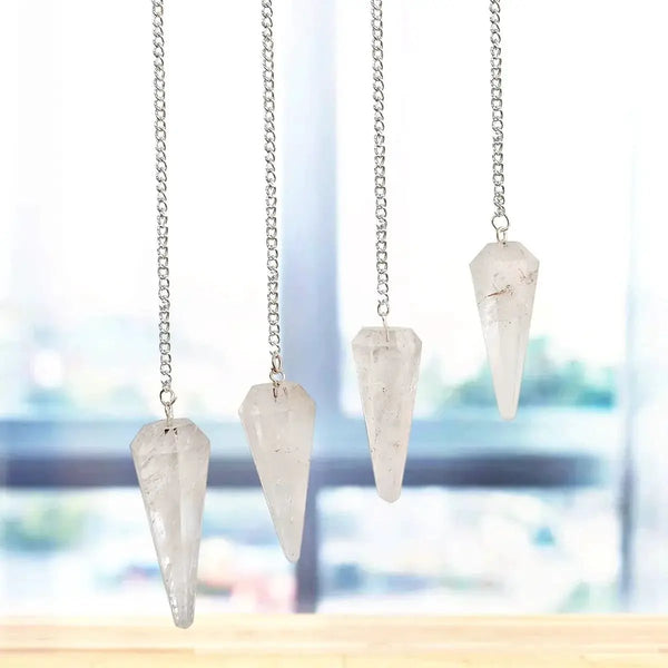 7 Chakra Pendulum Dowser Stone | Crystal Healing by Brahmatells by Brahmatells