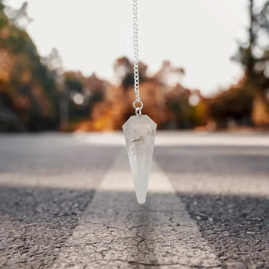 7 Chakra Pendulum Dowser Stone | Crystal Healing by Brahmatells by Brahmatells