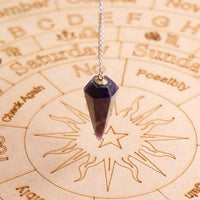 7 Chakra Pendulum Dowser Stone | Crystal Healing by Brahmatells by Brahmatells