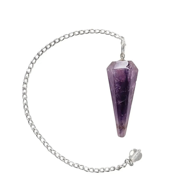 7 Chakra Pendulum Dowser Stone | Crystal Healing by Brahmatells by Brahmatells