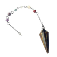 7 Chakra Pendulum Dowser Stone | Crystal Healing by Brahmatells by Brahmatells