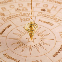 7 Chakra Pendulum Dowser Stone | Crystal Healing by Brahmatells by Brahmatells