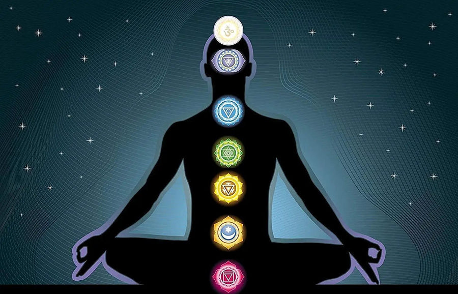 7 Chakra Symbol Engraved Reiki Healing Chakra Balancing Pyramid Chakra Set for Reiki Healing Crystal Healing & Yoga & Meditation (Multi Color Pyramid Shape) by Brahmatells