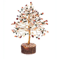 7 Chakra Wish Tree - Healing Crystal Decor by Brahmatells