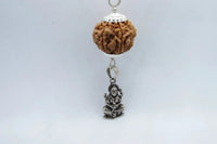 7 Mukhi Rudraksha & Laxmi Pendant in Silver | Brahmatells by Brahmatells