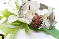7 Mukhi Rudraksha Bracelet with Silver Pendant - Divine Blessings | Brahmatells by Brahmatells