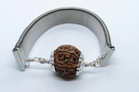 7 Mukhi Rudraksha Bracelet with Silver Pendant - Divine Blessings | Brahmatells by Brahmatells