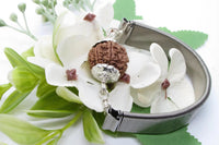 7 Mukhi Rudraksha Bracelet with Silver Pendant - Divine Blessings | Brahmatells by Brahmatells