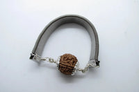 7 Mukhi Rudraksha Bracelet with Silver Pendant - Divine Blessings | Brahmatells by Brahmatells
