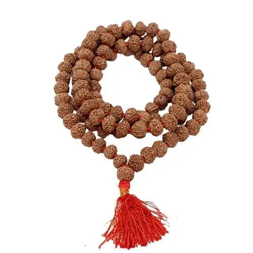 7 Mukhi Rudraksha Mala 108 Beads - Prosperity & Spiritual Growth | Brahmatells by Brahmatells