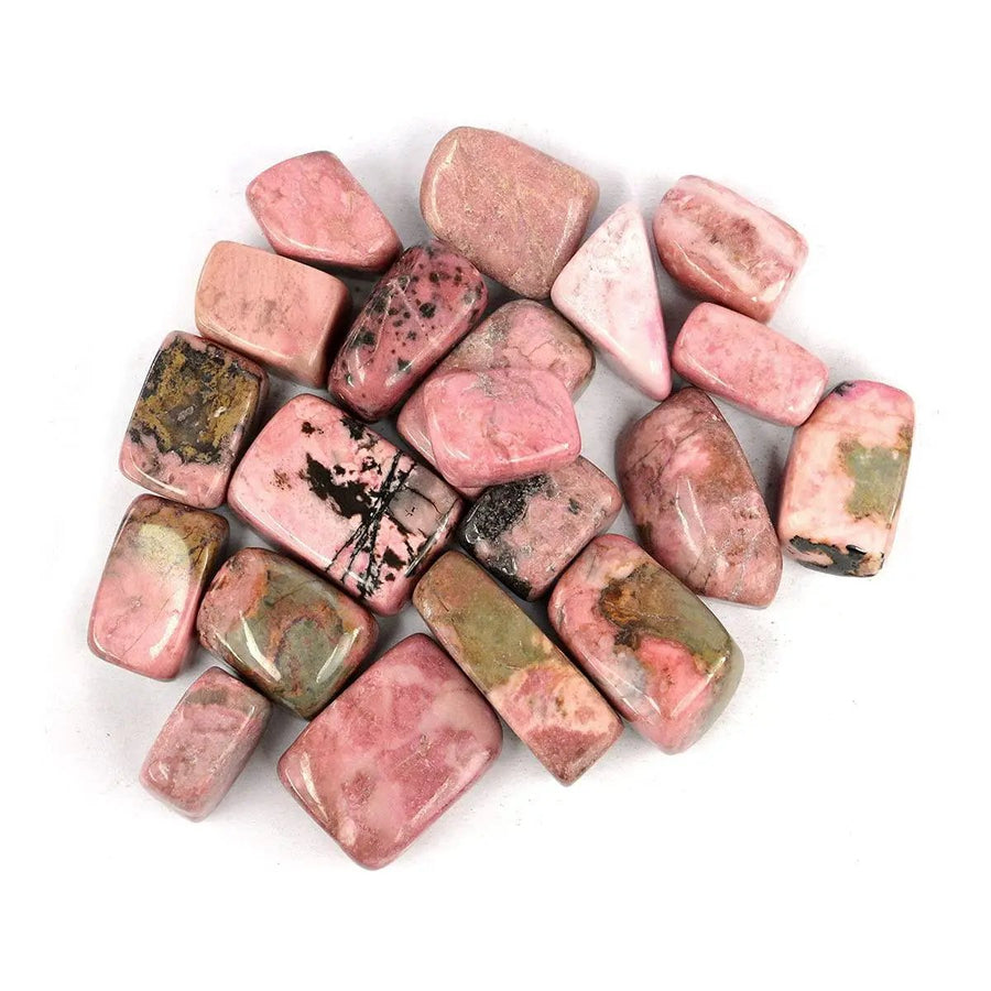 Brahmatells' Natural Rhodochrosite Tumbled Stones by Brahmatells