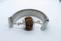 8 Mukhi Rudraksh Bracelet & Silver Pendant - Lord Ganesha's Blessings | Brahmatells by Brahmatells