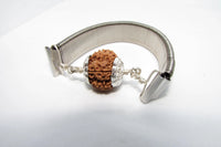 8 Mukhi Rudraksh Bracelet & Silver Pendant - Lord Ganesha's Blessings | Brahmatells by Brahmatells