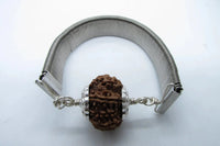9 Mukhi Rudraksha Bracelet with Silver Pendant - Empowerment & Protection | Brahmatells by Brahmatells