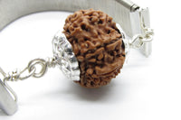 9 Mukhi Rudraksha Bracelet with Silver Pendant - Empowerment & Protection | Brahmatells by Brahmatells