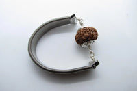 9 Mukhi Rudraksha Bracelet with Silver Pendant - Empowerment & Protection | Brahmatells by Brahmatells