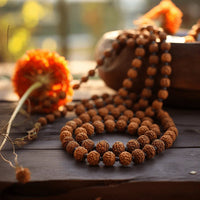 9 Mukhi Rudraksha Mala 108 Beads for Spiritual Growth | Brahmatells by Brahmatells